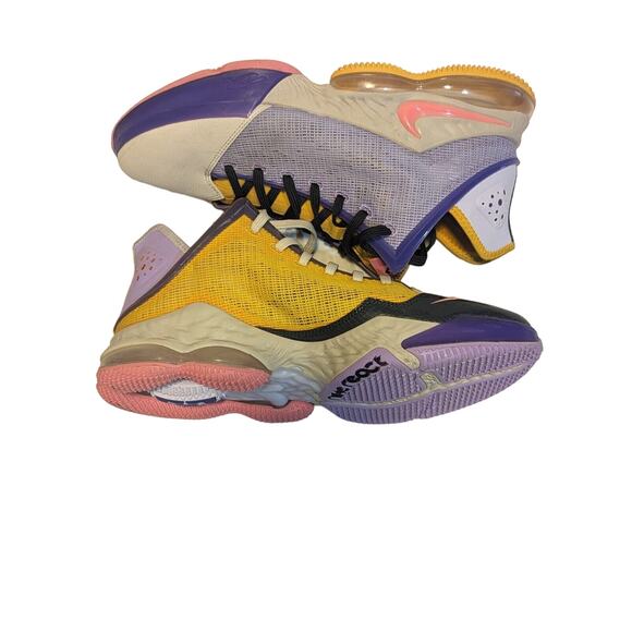 Nike Lebron James XIX 19s Mismatch Mens Size 13 (D09829-500) Basketball Shoes - Picture 6 of 16